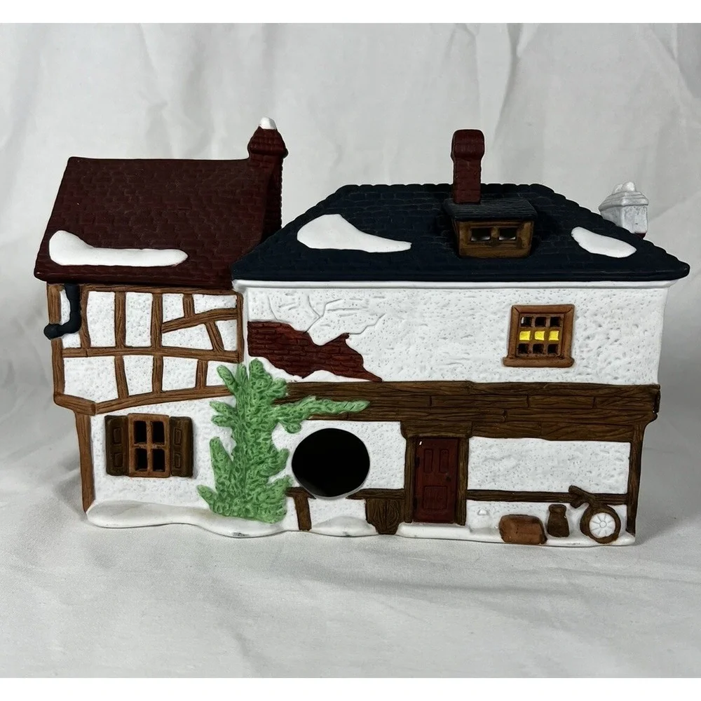 Department 56 Dickens Village The Old Curiosity Shop Box‎ Lighted 1987 5905-6